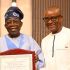 Sports Minister Felicitates with President Bola Tinubu on Tribunal Victory