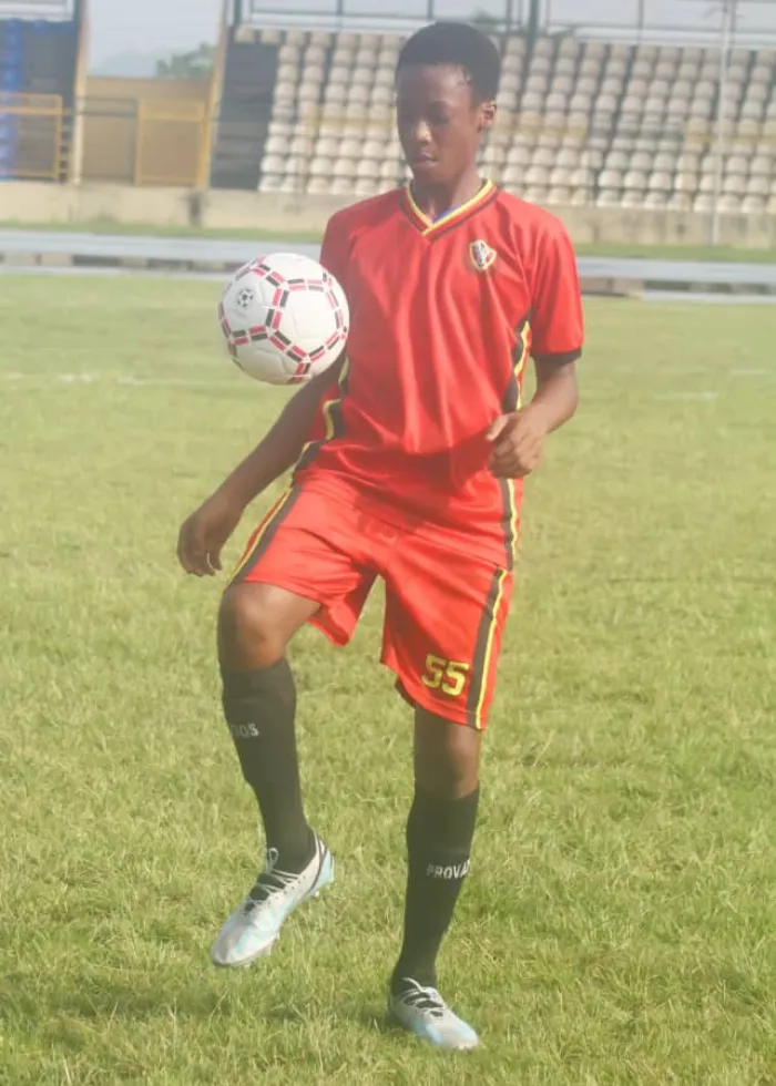 I want To Win Balon D'or- Boasts 14 years Old Nimi Solanke   ..set to rock Nigerian football with Olumo United in NLO 1