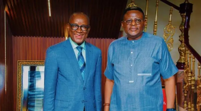 Minister of Sports Development, Senator John Owan Enoh, Congratulates Governor Bassey Edet Otu on Supreme Court Victory