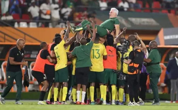 Broos heaps praise on his players following bronze medal finish