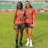 Rinsola Babajide and Ashleigh Plumptre reunites In Super Falcons.