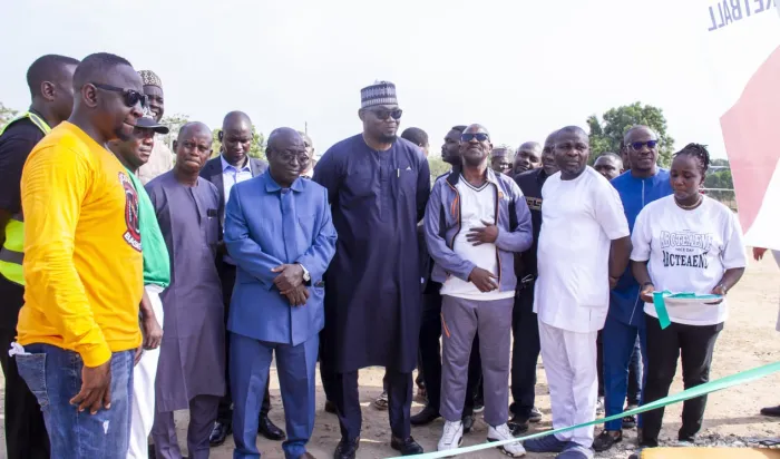 Nasarawa State Governor, Engr. Sule, Commisions Newly Refurbished NSUK Basketball Court Gifted By President of Hotcoal Basketball Club, Dr Ubon Udoh
