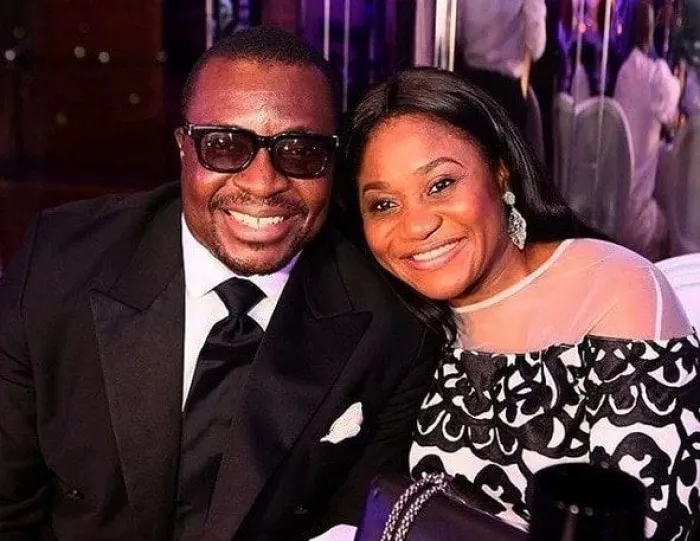 Nigerian Comedian Alibaba, Wife Celebrate Arrival of Triplets