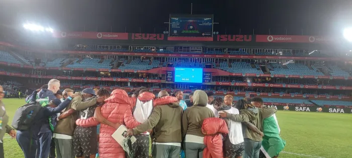 Super Falcons Clinch Paris Games Ticket in Pretoria; Plays Draw with South Africa.