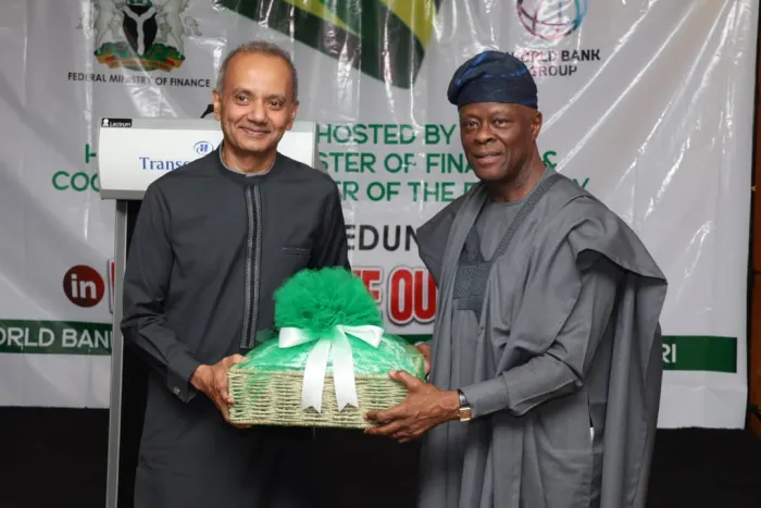 Edun Praises Departing World Bank Country Director, Dr. Shubham Chaudhari, Applauds Organization's Influence on Nigeria's Economy