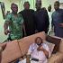 Iloenyosi, Players Union Boss, Sule, Fuludu Pay 'Get Well Quick' Visit To Recuperating Eagles Winger Tijani Babangida