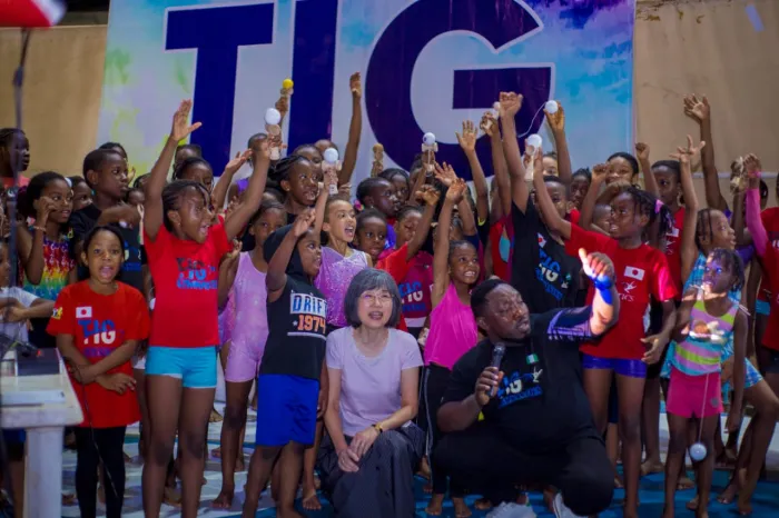 Japan Embassy Strengthens Collaboration with Ministry of Sports Development: Donates Kendama Game Equipment and Awards Scholarships to 5 TIG Kids