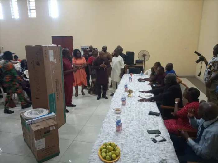 UNIZIK VC Esimone bags Dependable Leadership Award on Occasion of Faculty of Social Sciences Valedictory Board Meeting