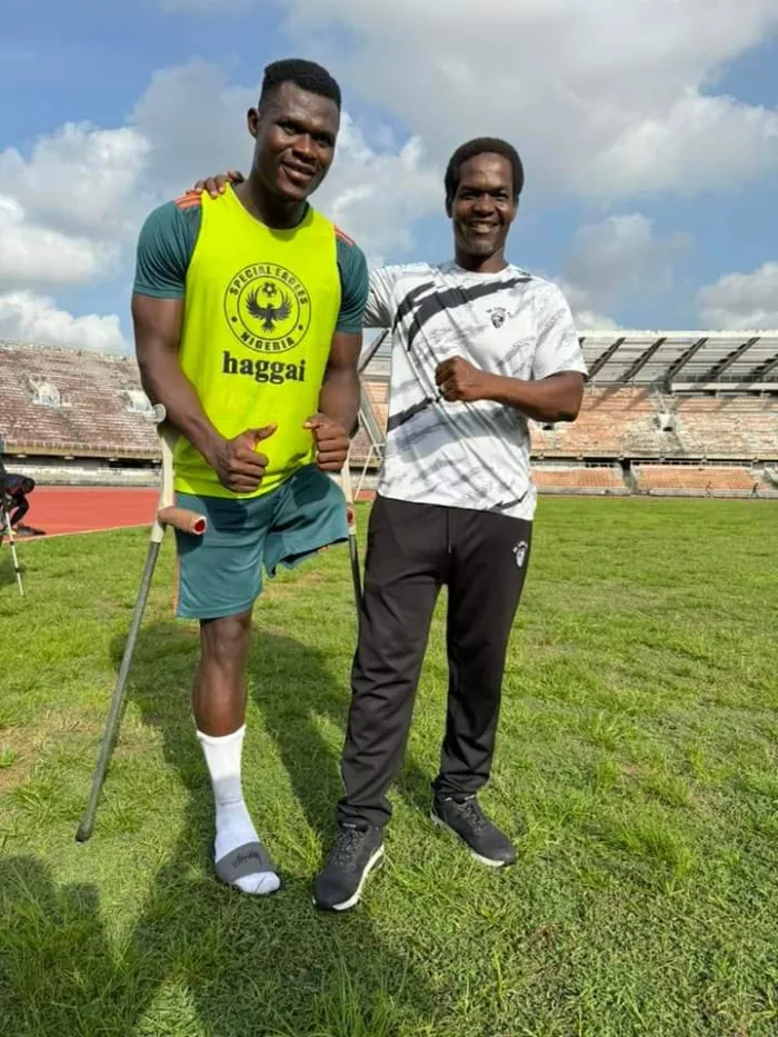 Unspeakable Joy As Lagos FA Boss Pays Visit To AAFCON Bound Special Eagles