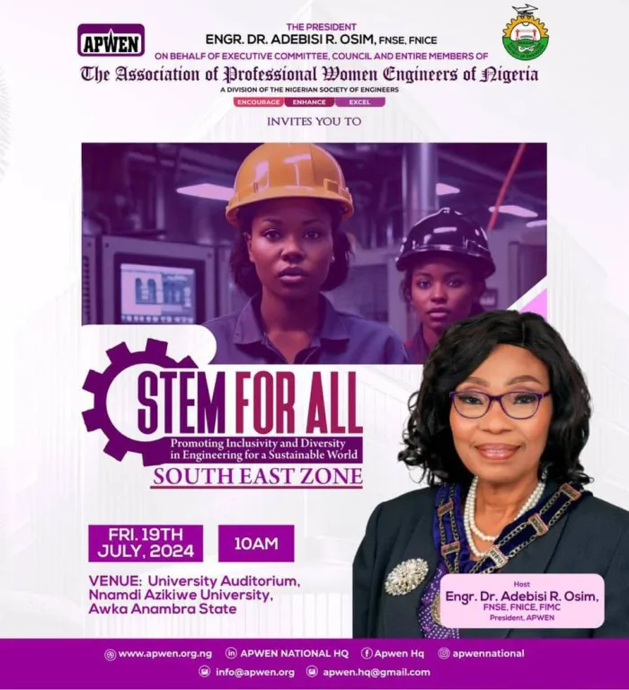 APWEN South East Zone Set to Hold One-Day Workshop