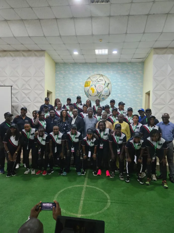 Eguaveon Excited As Nigerian women coaches conclude first module of CAF C-License course