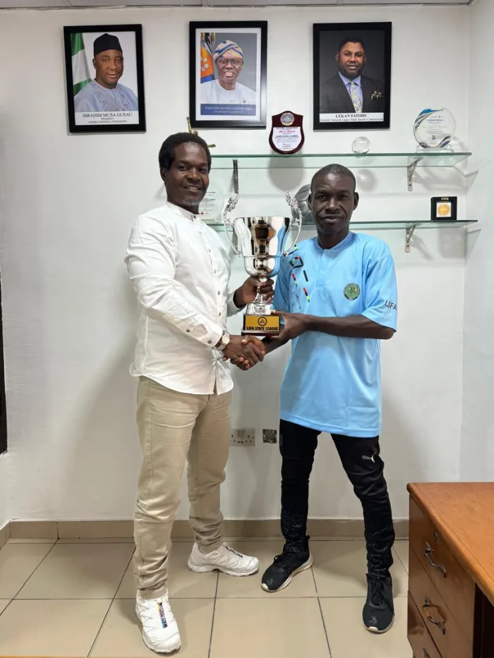 LSFA Boss Hajji Gafar Lauds Olorunleke Brothers For Support To Football Development In Lagos State