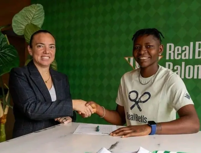 Kalu Chinyere pens two-year deal with Real Betis from Nasarawa Amazons