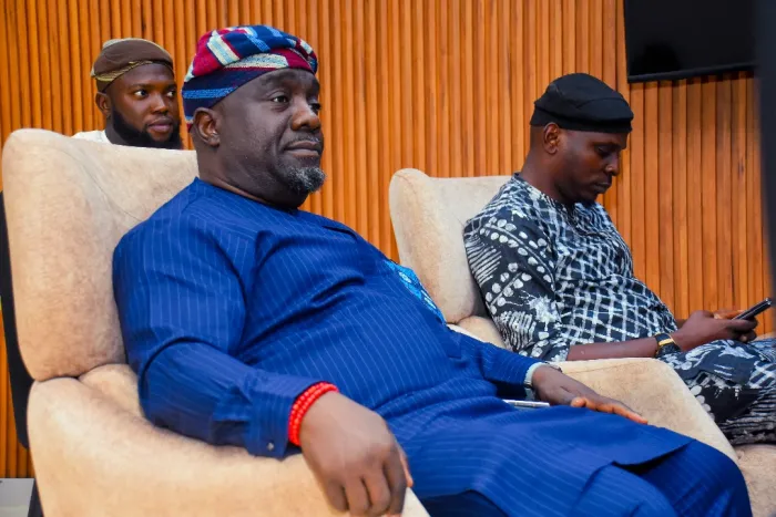 National Sports Commission DG, Hon. Bukola Olopade Officially Assumes Office*  _Meets NSC Chairman, Shehu Dikko and other senior staff