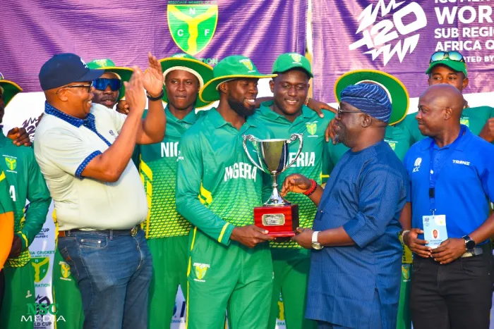 NSC DG Bukola Olopade Salutes Cricket Federation, As Nigeria Wins  ICC Men T20 Sub Regional Trophy