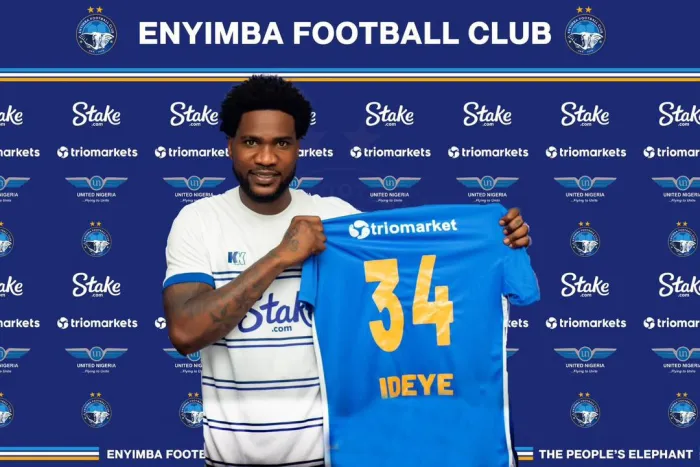 Enyimba FC Unveils AFCON Winner Brown Ideye as New Signing