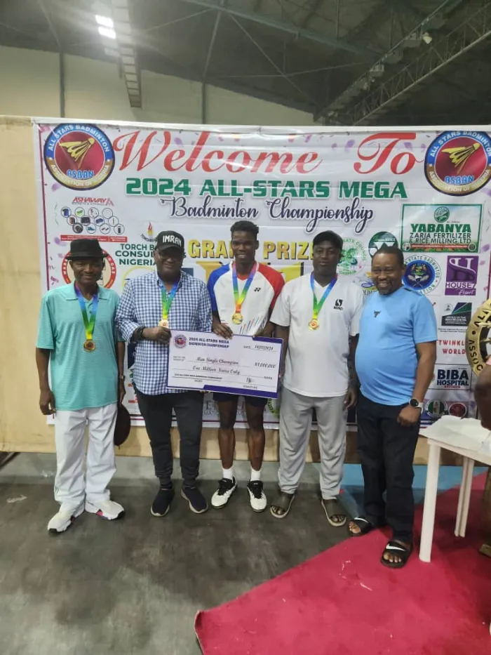 Ikechukwu, Obanisola Shine Bright as All Stars Mega Badminton Championship Concludes in Spectacular Fashion