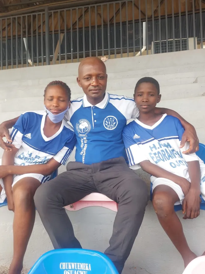 Proud Father' Comes To Watch Her Two Daughters Play In Judith Chime Championship