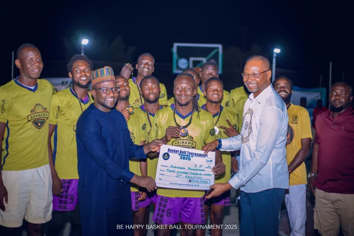 Bauchi FA Chairman Patrick Pascal Honoured at Be Happy Basketball Tournament