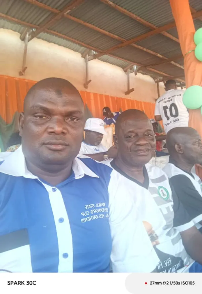 FCT FA GRACES BENUE GOVERNOR'S CUP  ...Mouktar congratulates Edeh on success of tournament