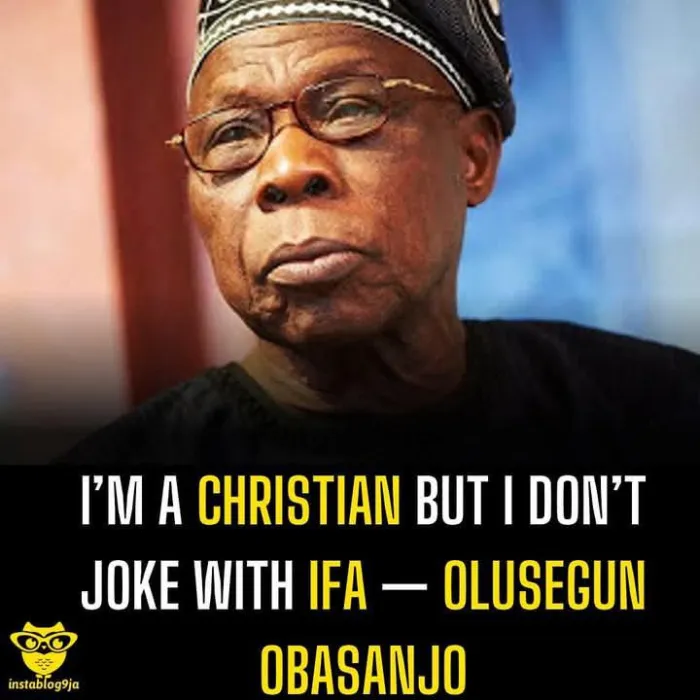 I’m a Christian, But I Don’t Joke with Ifa — Olusegun Obasanjo