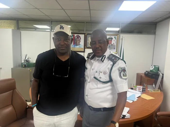ANSFA Boss Iloenyosi Pays Courtesy Visit To Customs DCG In Abuja