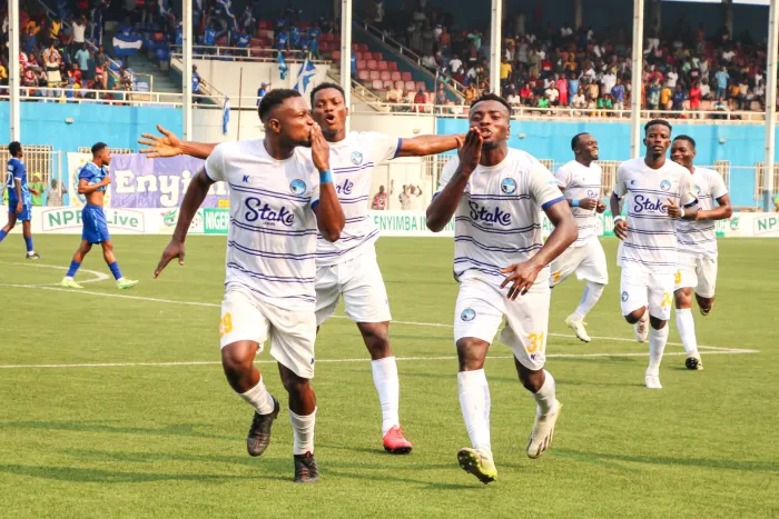 Enyimba Edge Rivers United in Fierce Derby as Obot’s Magical Free Kick Seals Victory...    Eguma Says : “Its A Valentine Gift to the Fans”