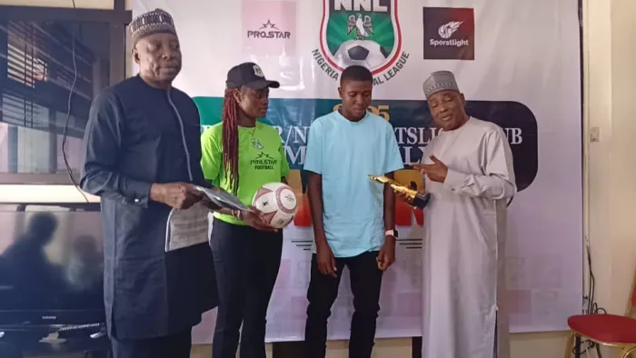 Former NFF General Secretary Praises NNL/Prostar/Sportslight Hub for Consistent Awards Initiative