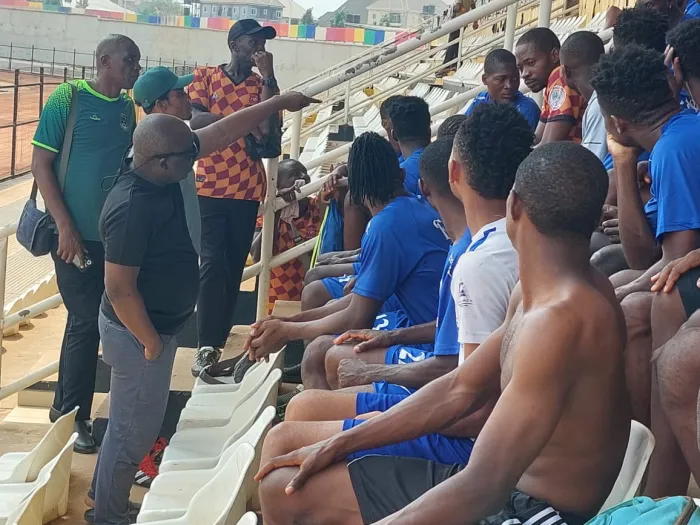 New Edel Head Coach, Hamza Abdulazeez Abara Reads 'Riot Act' To Players