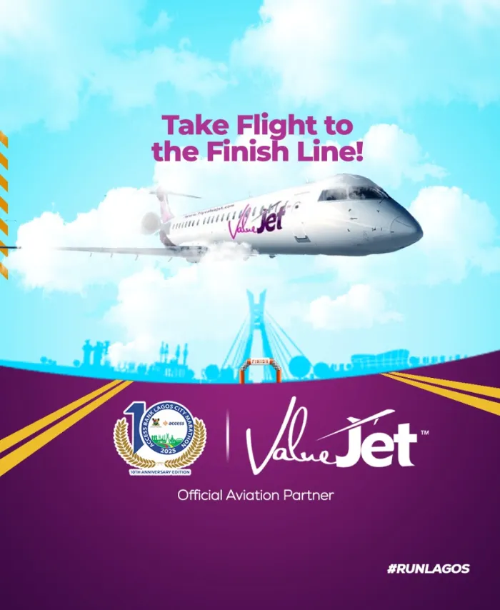 Nilayo Sports Management company announces Valuejet as official Aviation partner for 10th Anniversary of Access Bank Lagos City Marathon