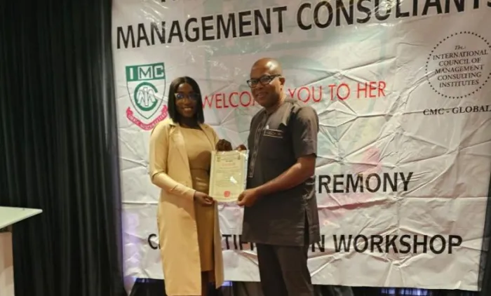 NNL Chairman George Aluo Honored as Fellow of Institute of Management Consultants of Nigeria