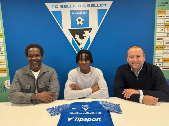 Samuel Kelechi joins Vlasim from 36 Lion