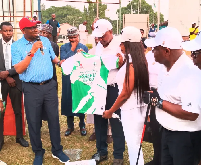 SPEAKER HOUSE OF REPS,  DIKKO TEES OFF GRACE IHONVBERE'S 60TH BIRTHDAY OPEN