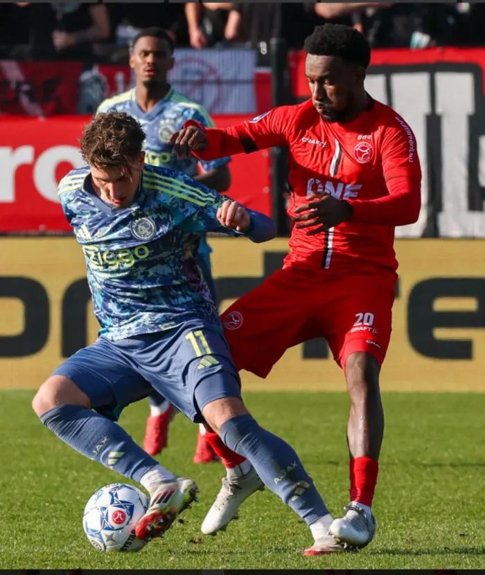 Akujobi Hits Team of the Week Hattrick In Holland