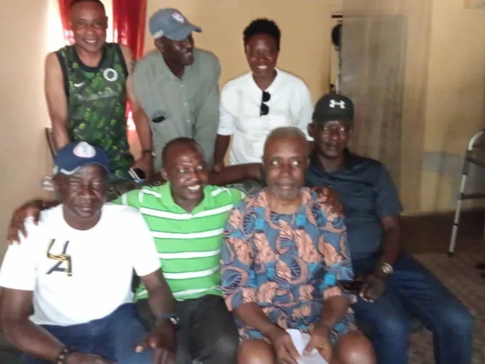 Akwuegbu Lifts Emeka Richard With Cash Gift As PFAN Visits Ailing Ex-International In Jos