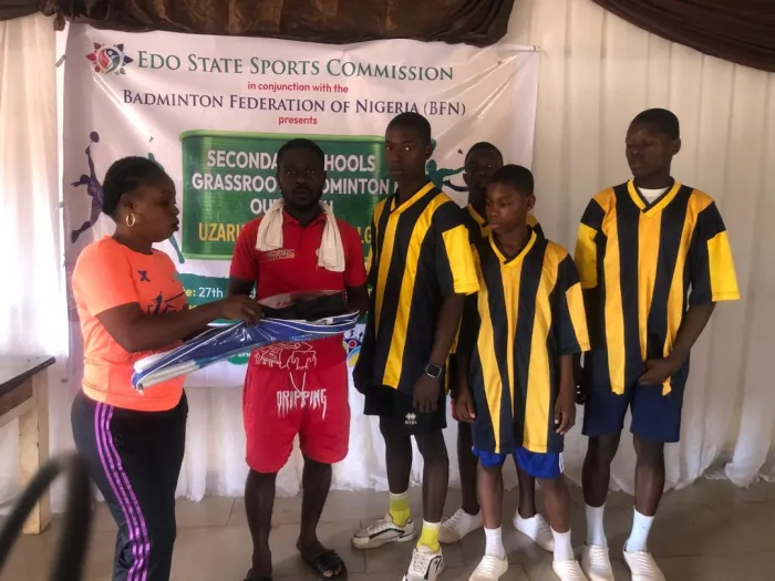 Edo Sports Commission And BFN Hold Badminton Training In Uzarue