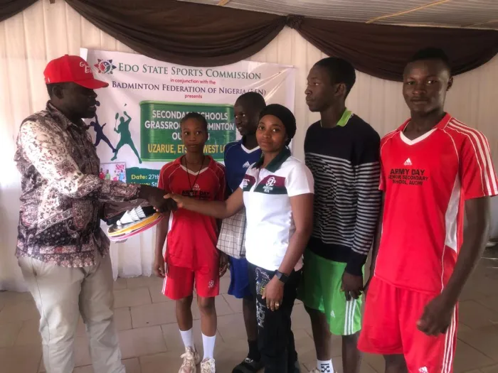Edo Sports Commission And BFN Hold Badminton Training In Uzarue