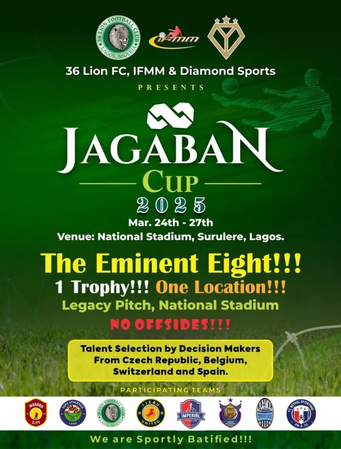 JAGABAN CUP 2025:  Eight Eminent Teams Set For Battle