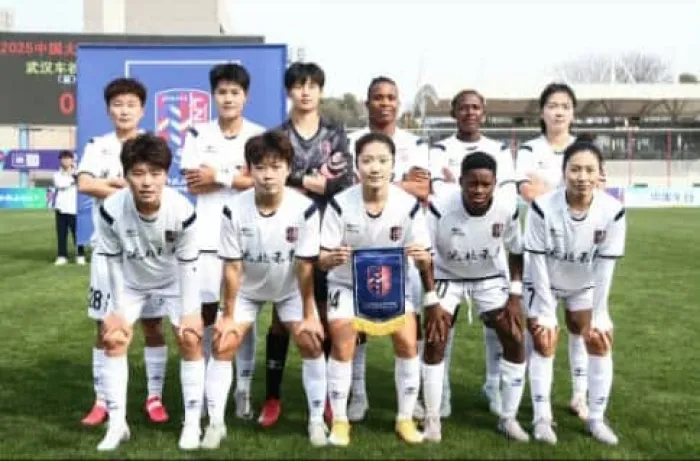 Super Falcons Striker Ijamilusi Shines In Debut For Chinese Club, Grabs Assist In 3-0 Win