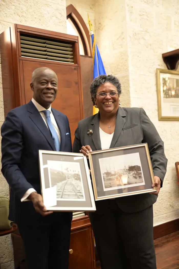 Wale Edun Meets Barbados PM Mia Mottley To Strengthen Africa - Caribbean Ties