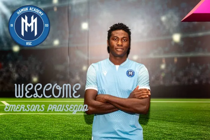 Young Striker Emersons Praisegod Joins RSC Hamsik on Loan