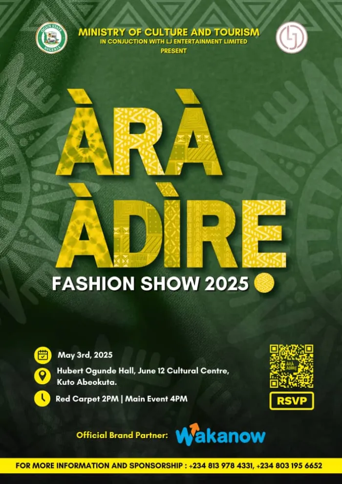 Ara Adire Fashion Show 2025 To Celebrate Culture, Style And Creativity In Abeokuta