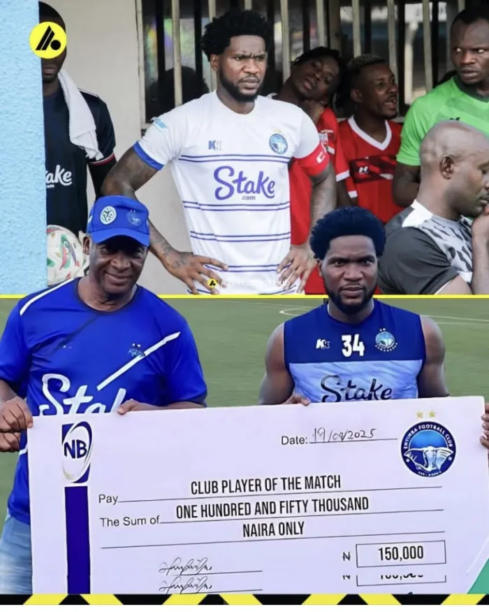 Brown Ideye Shines in Enyimba Win, Bags N150,000 Man-of-the-Match Award