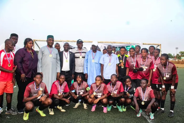 Gusau Reaffirms Commitment to Grassroots Football Development at FCT FA Women’s Tournament Finale