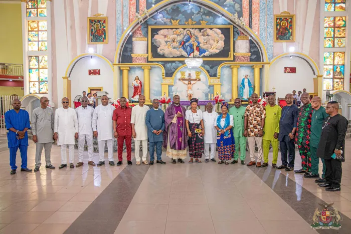 Hon. Oba I . Moses  Joins Governor Otti to Celebrate Mothering Sunday in Abia State