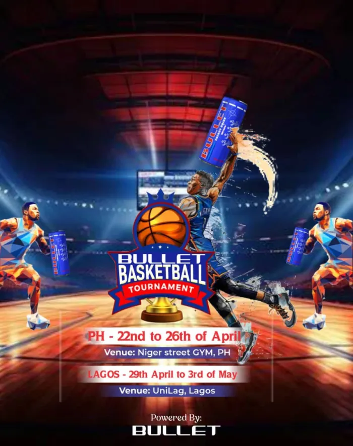 Lots Of Winners To Emerge At Bullet Energy Drink Basketball Tournament In Porthacourt And Lagos.