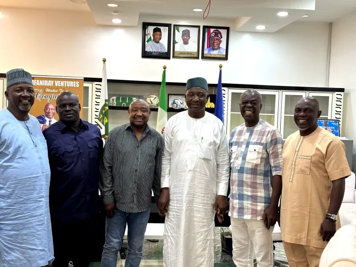 PFAN Leadership Pays Solidarity Visit To NFF President