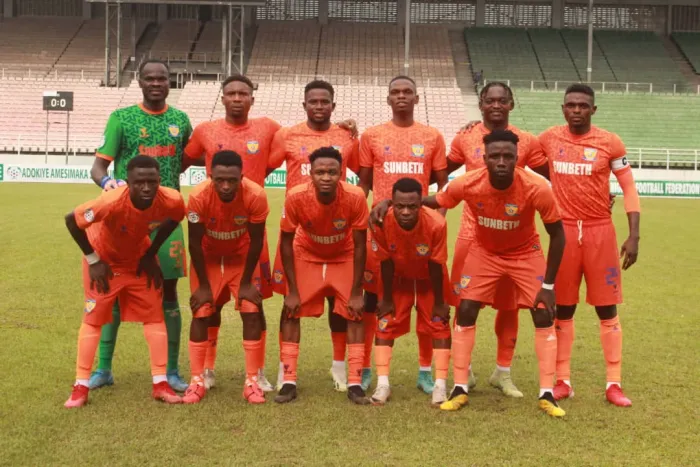 Sunshine Stars FC Falls to Rivers United in NPFL Match