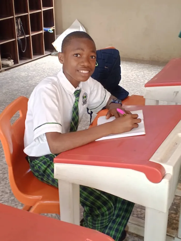 10 - Year Old Football Podigy Oche Peter, Earns Scholarship From Mavlon FC