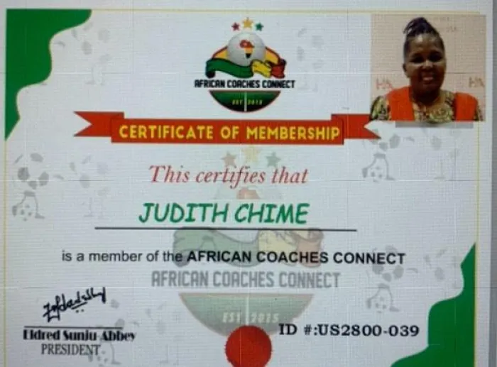 African Coaches Connect Celebrates Coach Judith Chime on Her Birthday, Honors Her Dedication to Women’s Football